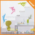 Hot sale transparent colorful Chinese KungFu sticker